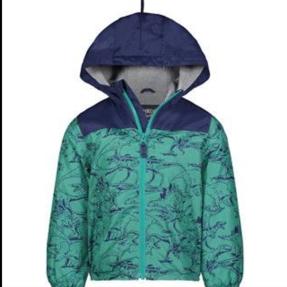 Carter Dinosaur Fleece Lined Jacket Size 3T